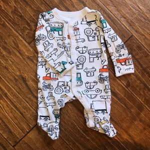 (NB) Carters footie onesie